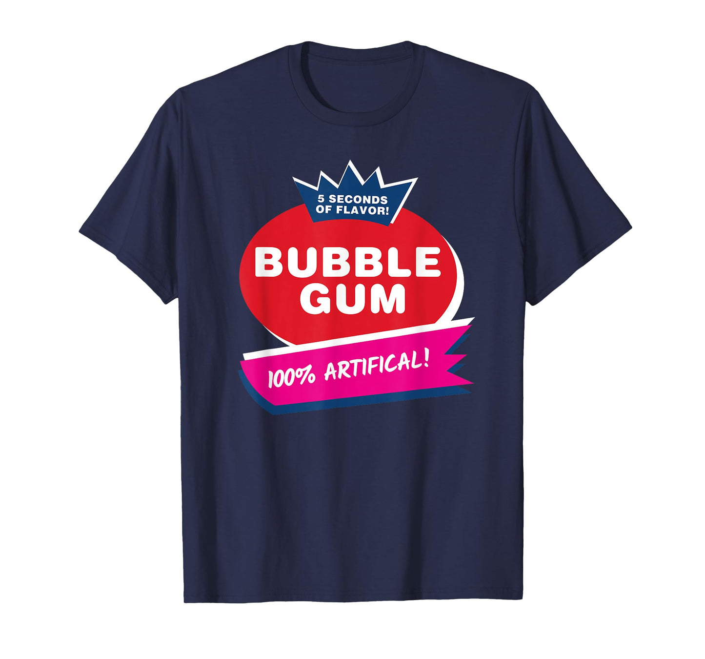 Funny Pink Bubble Gum Halloween Costume T-Shirt