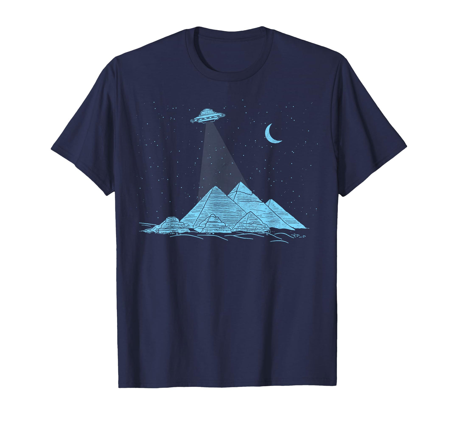 UFO Pyramid Abduction! - BELIEVE T-Shirt