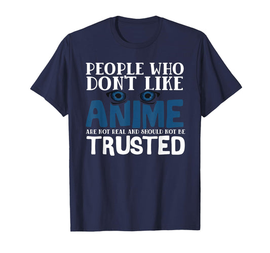 People Who Don't Like Anime Eyes Manga T-Shirt