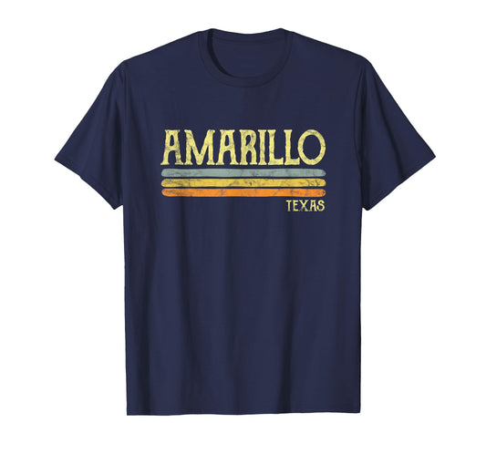 Vintage Amarillo Texas Tx T-shirt Love Gift Souvenir T-Shirt