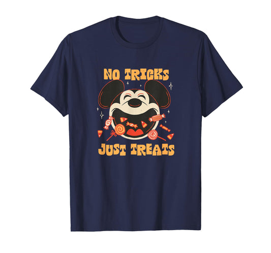 Disney Mickey And Friends Halloween No Tricks Just Treats T-Shirt