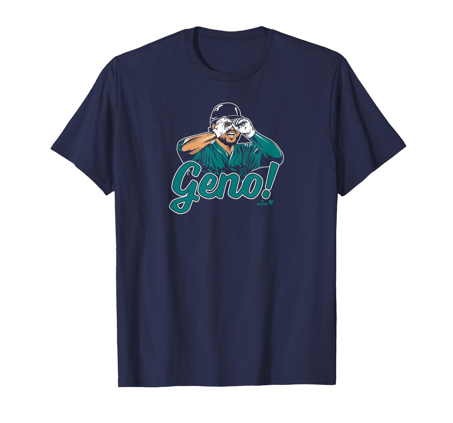 Eugenio Suarez - Geno Goggles - Seattle Baseball T-Shirt