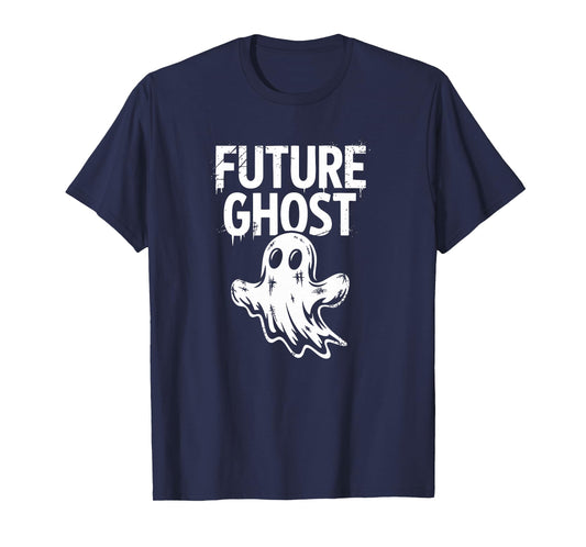Future Ghost Shirt Funny Men Women Kids Halloween Costume T-Shirt