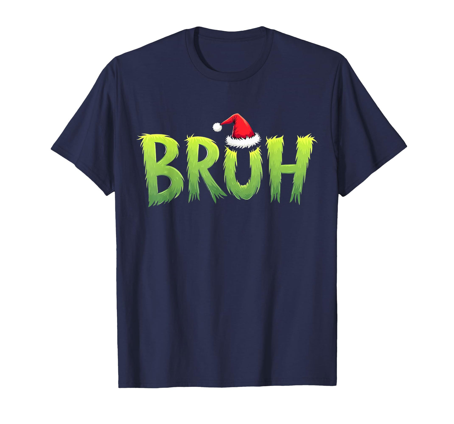 Bruh Christmas Kids Teens Boys Funny Christmas Humor Meme T-Shirt