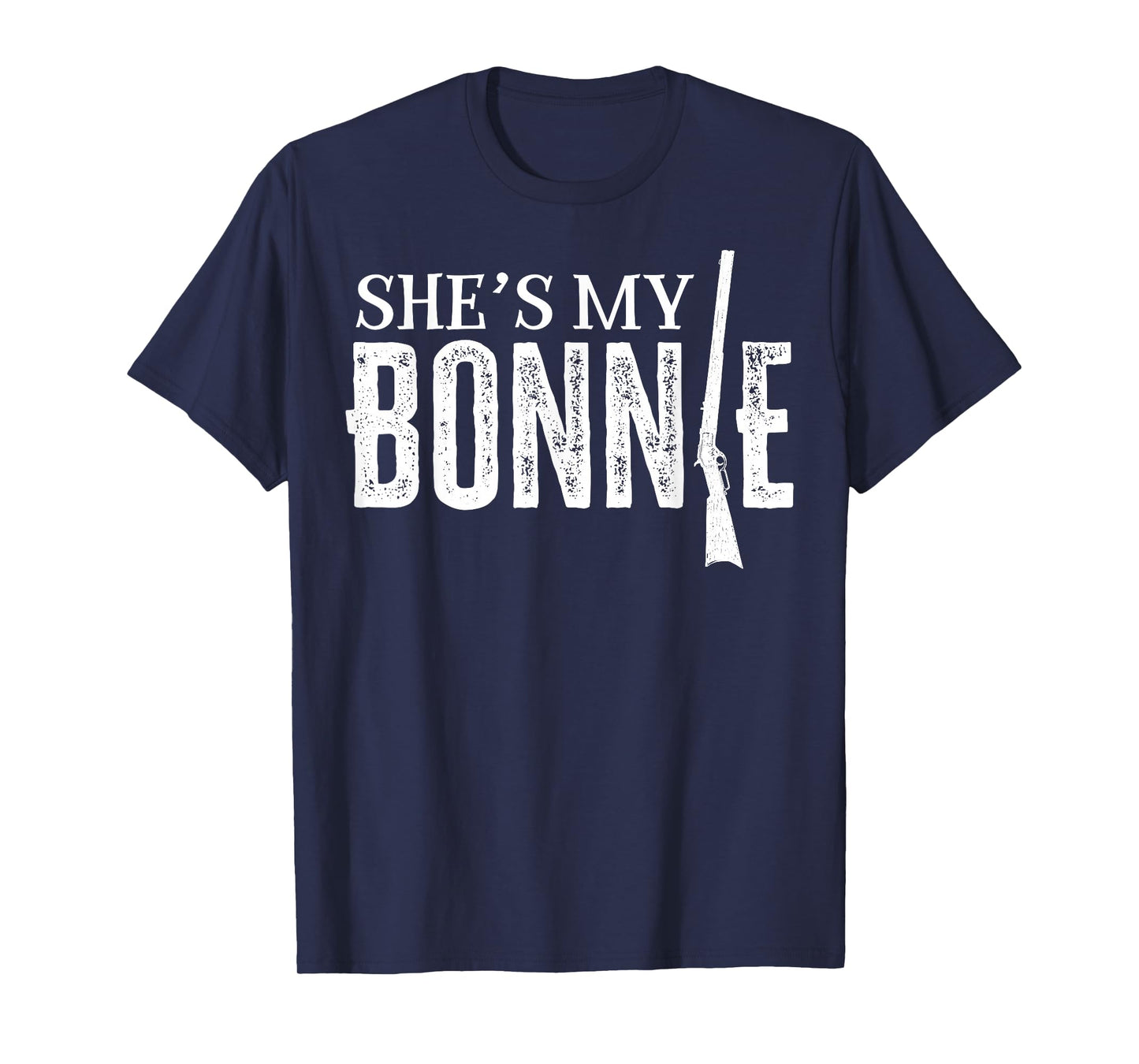 Valentines Bonnie Clyde Matching Couple Love Top T-Shirt