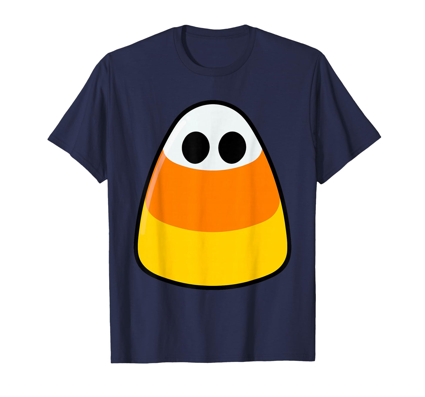 Candy Corn Ghost Costume Funny Lazy Halloween Cute Ghostie T-Shirt