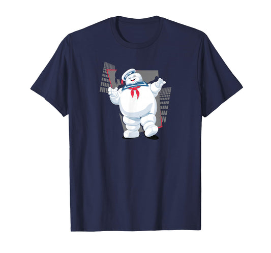 Ghostbusters Stay Puft Marshmallow Man Retro Movie T-Shirt