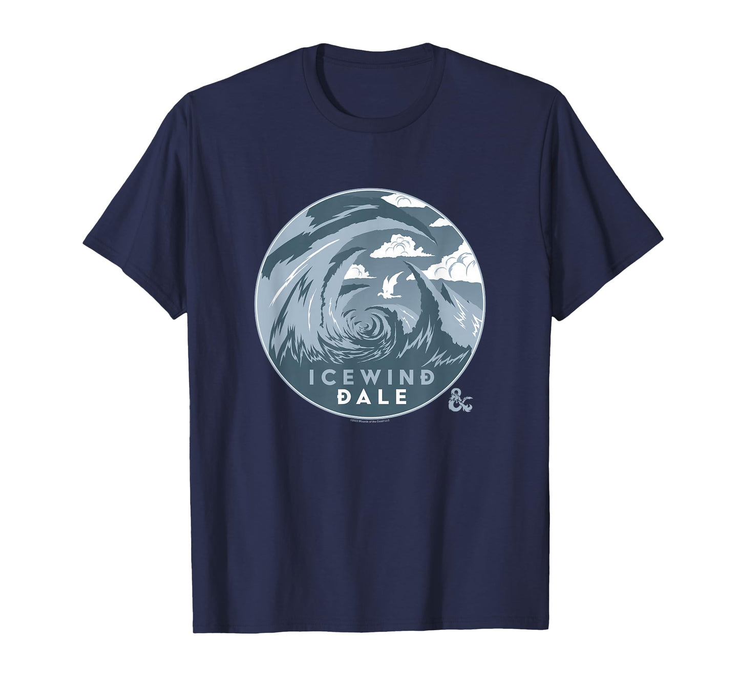 Dungeons & Dragons Icewind Dale Landscape Logo T-Shirt