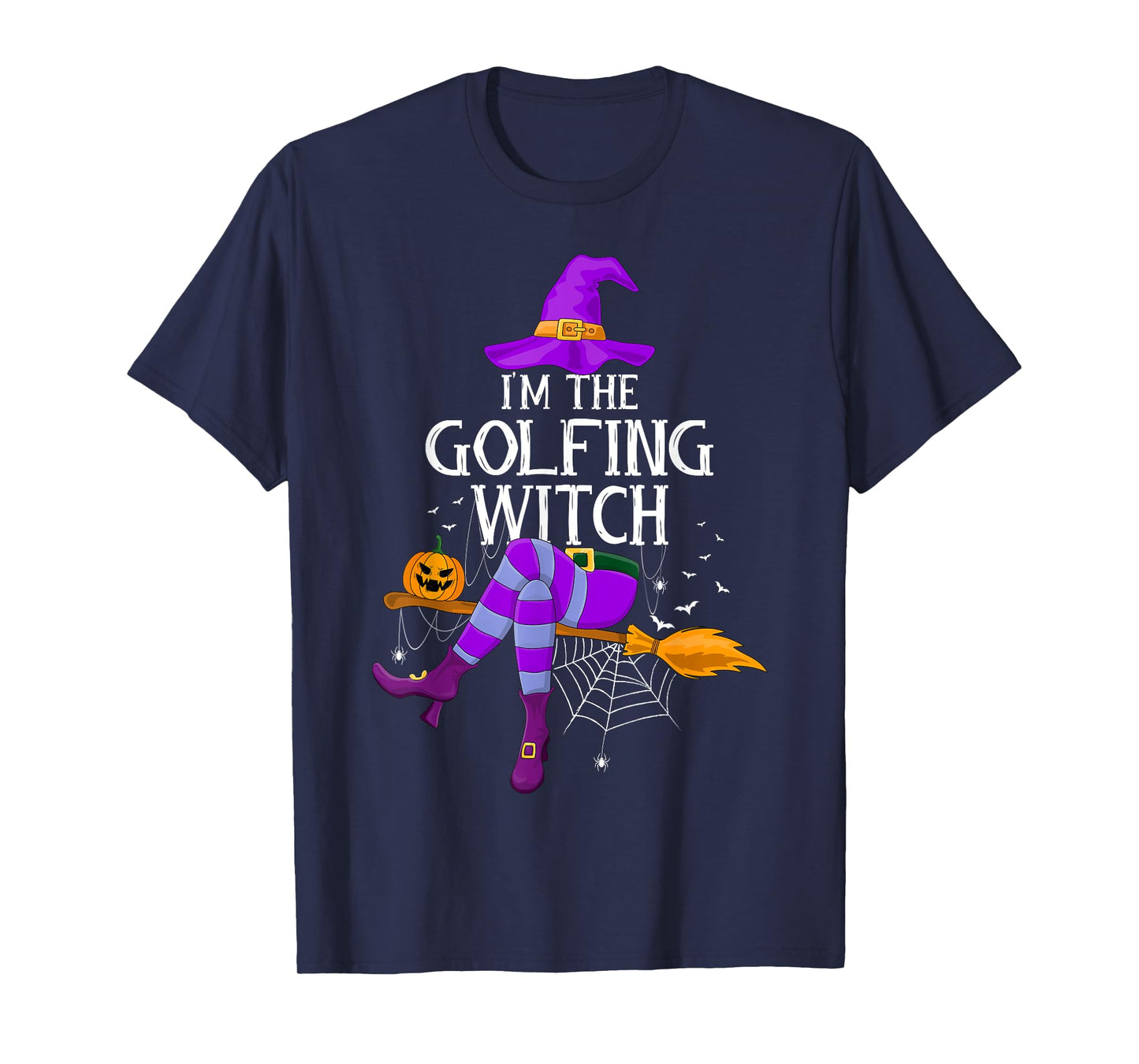 Matching Family Costume I'm The Golfing Witch Halloween T-Shirt