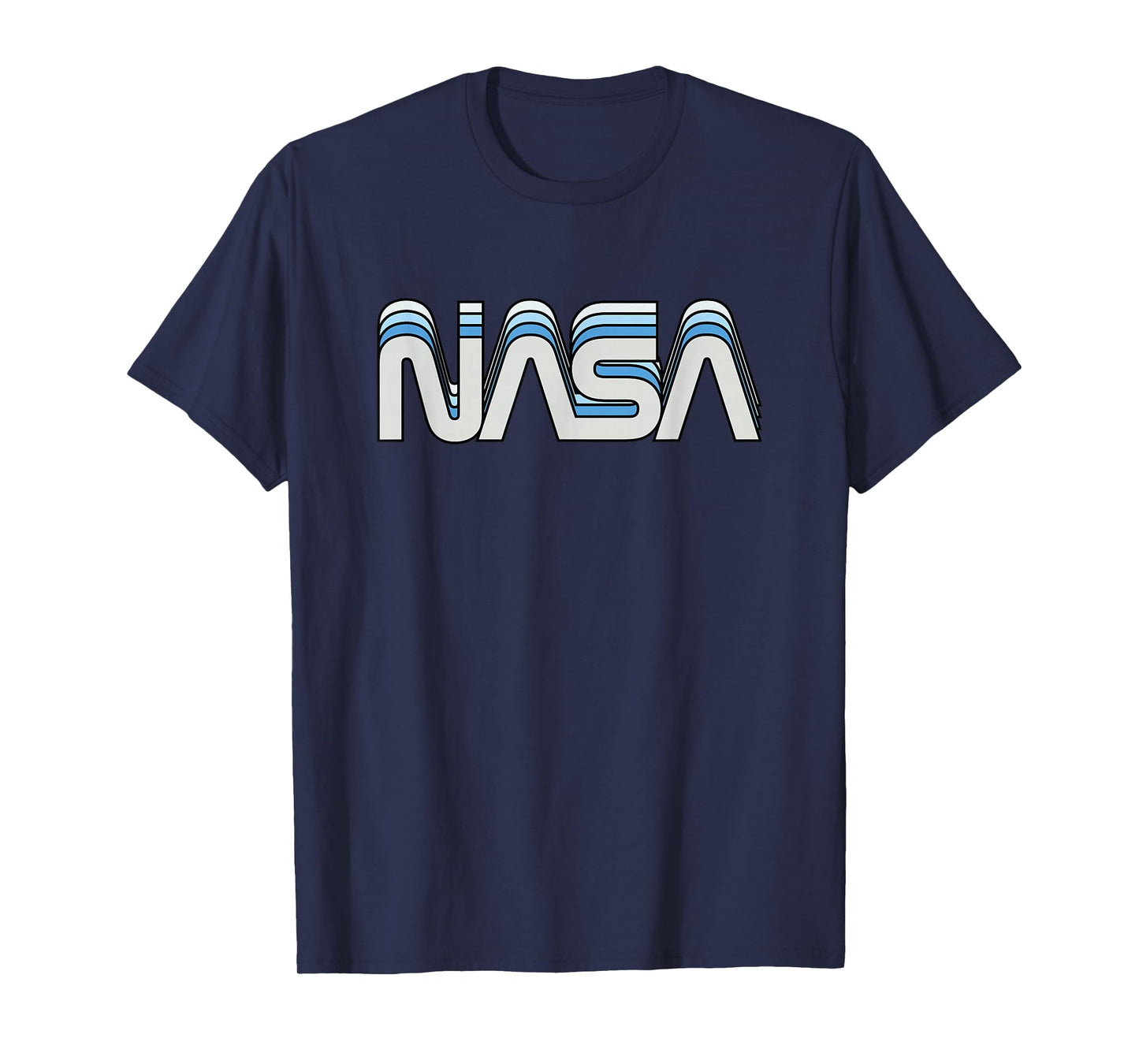 80s 90s Vintage Retro NASA Worm Logo Vintage NASA gift idea T-Shirt