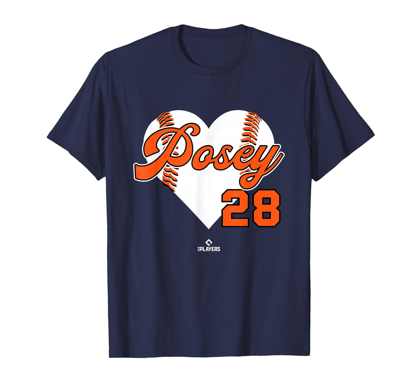 Baseball Heart Buster Posey San Francisco MLBPA T-Shirt