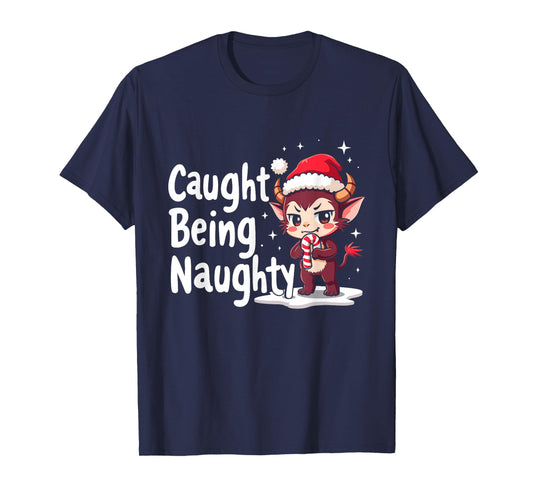 Cute Christmas Monster Krampus Lover Festive Fun Christmas T-Shirt