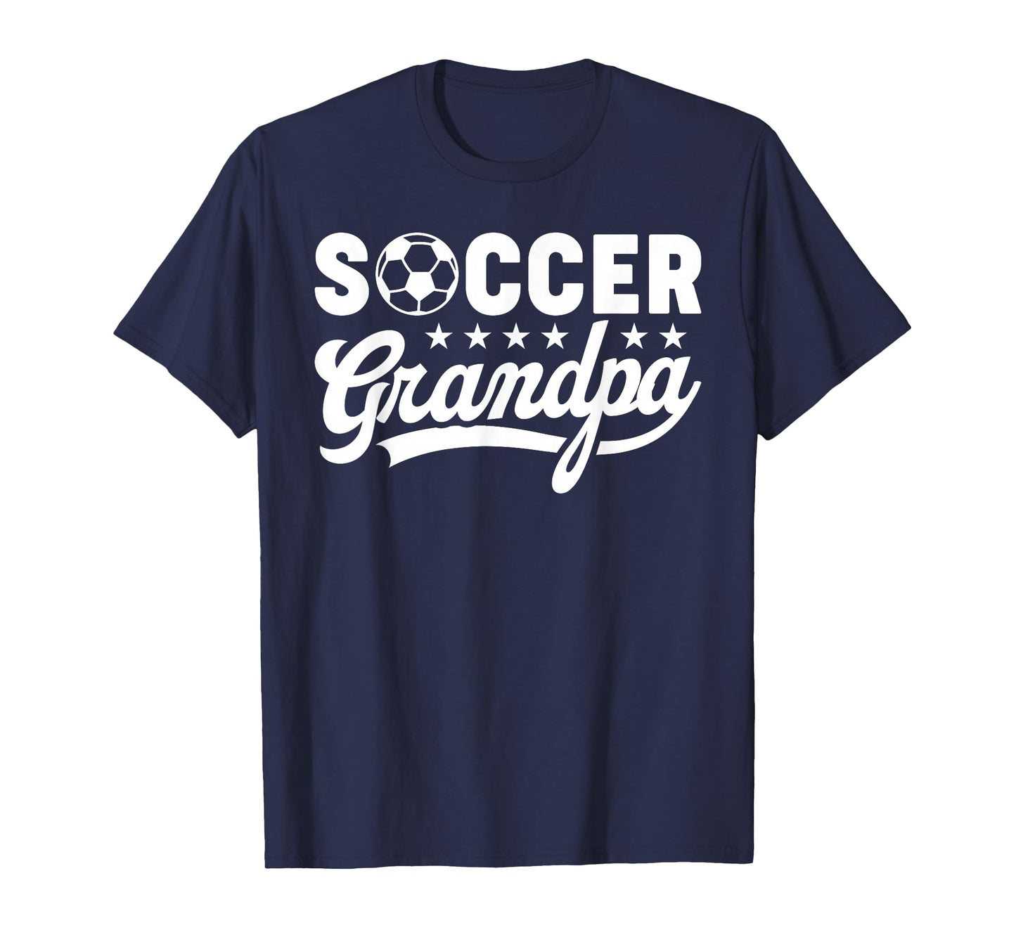 Soccer Grandpa Funny Sports Papa Vintage Humor T-Shirt