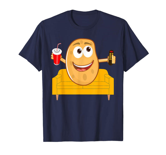 Couch Potato Shirt, Funny Halloween Costume Gag Gift T-Shirt