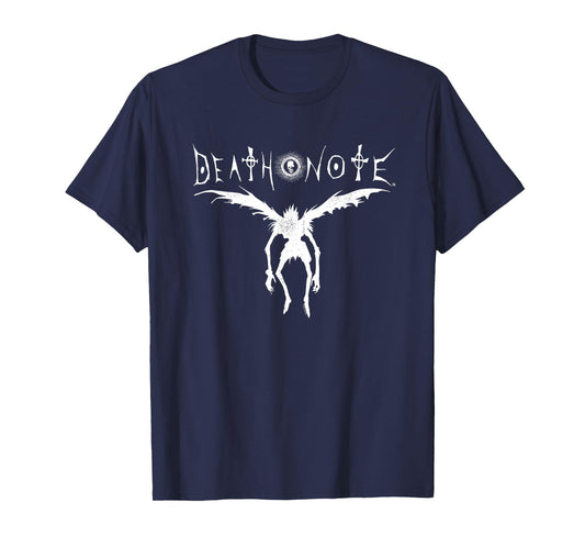 Death Note Ryuk Silhouette with Logo Anime T-Shirt