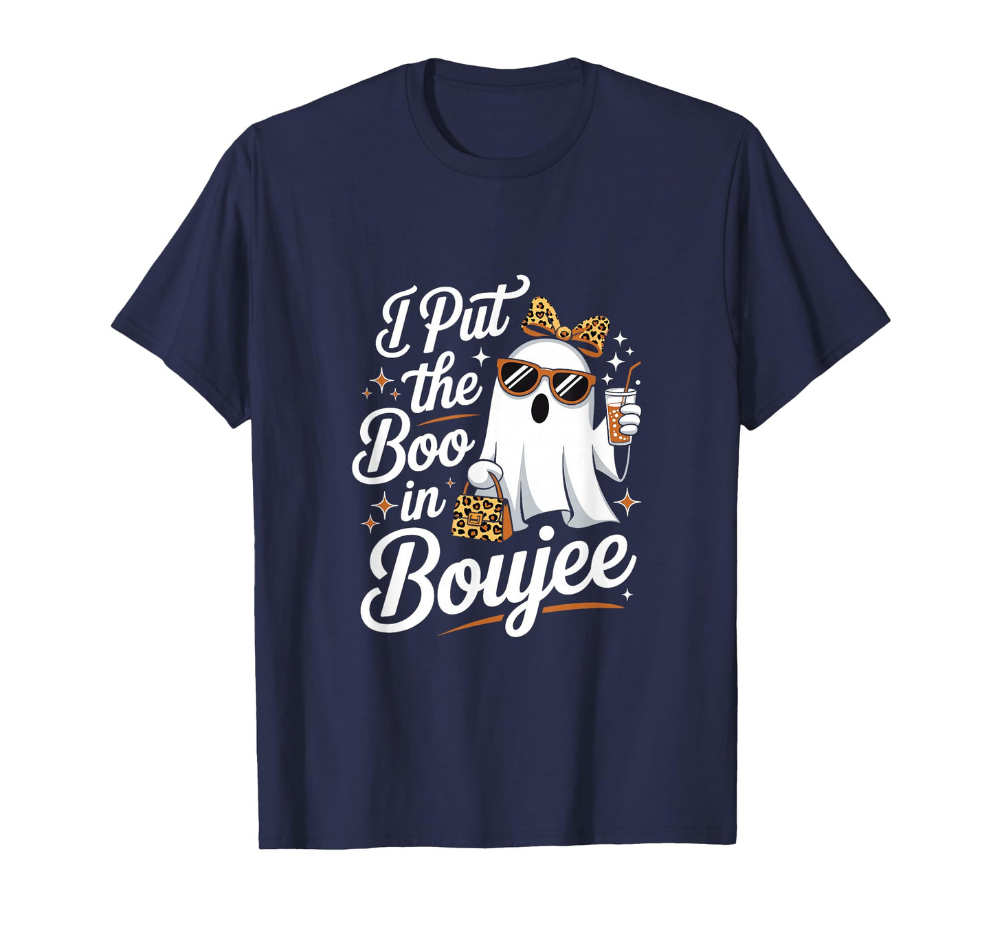 I Put The Boo in Boujee Halloween for Coquette Spooky Season T-Shirt