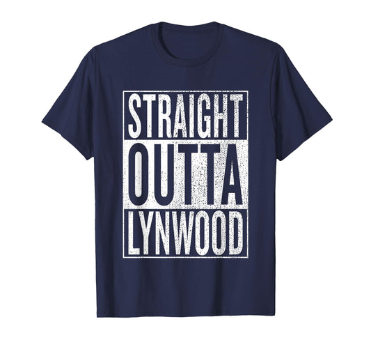 Straight Outta Lynwood Great Travel & Gift Idea T-Shirt T-Shirt