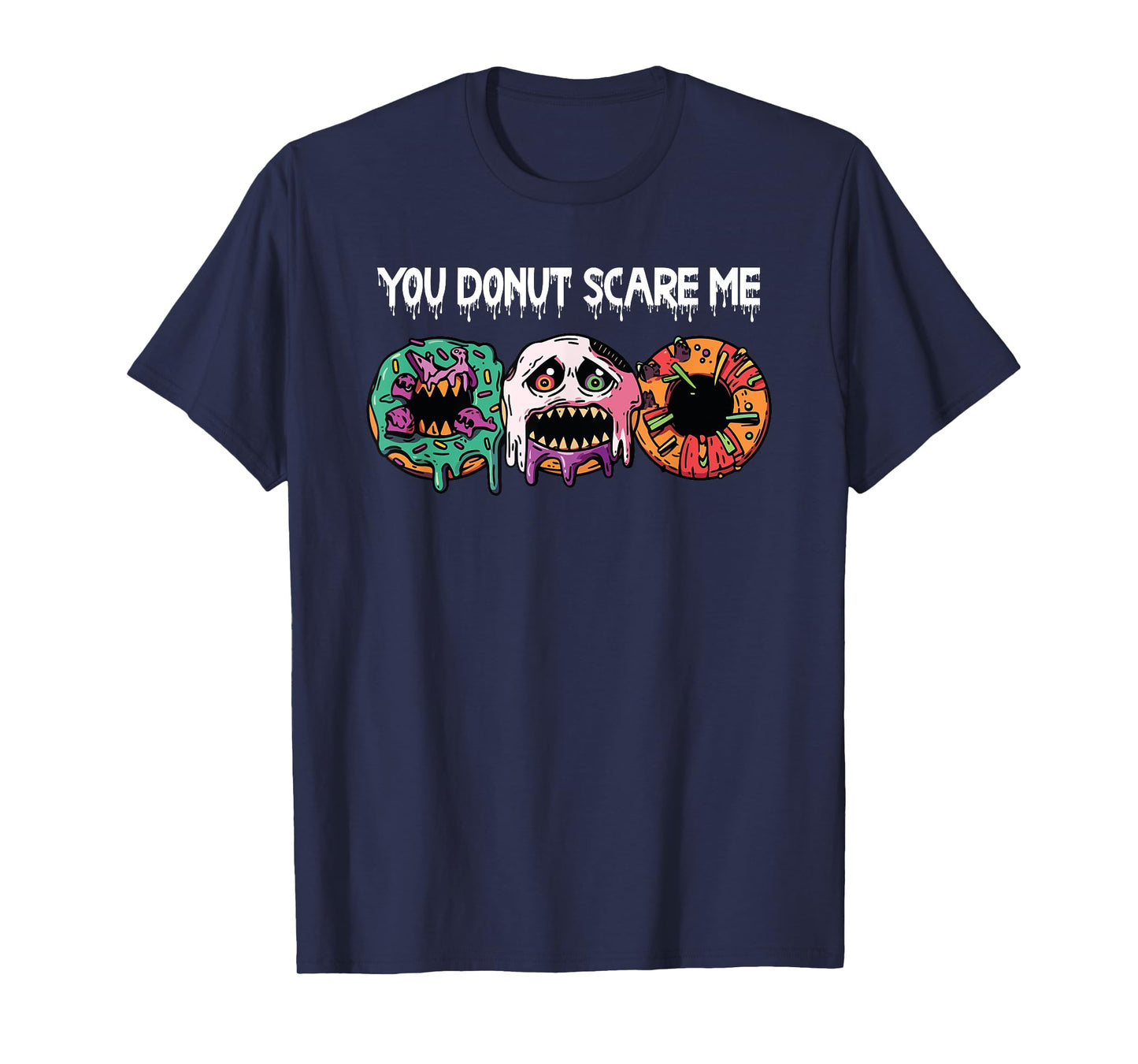 Donut Halloween Costume Doughnut Lover Spooky Trick Or Treat T-Shirt