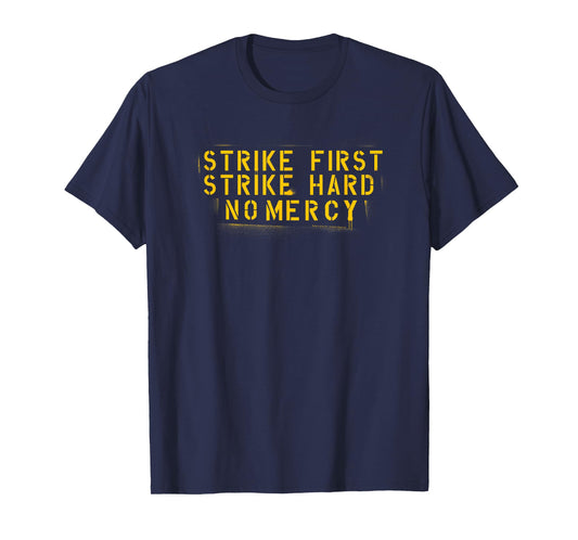 The Karate Kid Cobra Kai Slogan Stencil Retro Movie T-Shirt