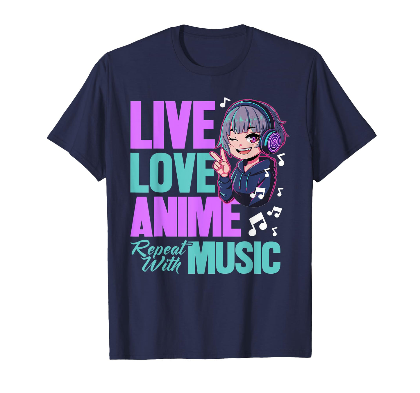 Anime & Music Kawaii T-Shirt