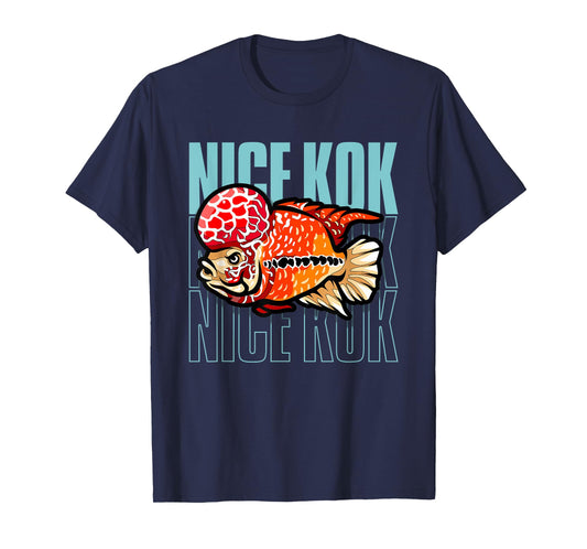 Nice Kok Funny Flowerhorn Cichlid Fish Keeper T-Shirt