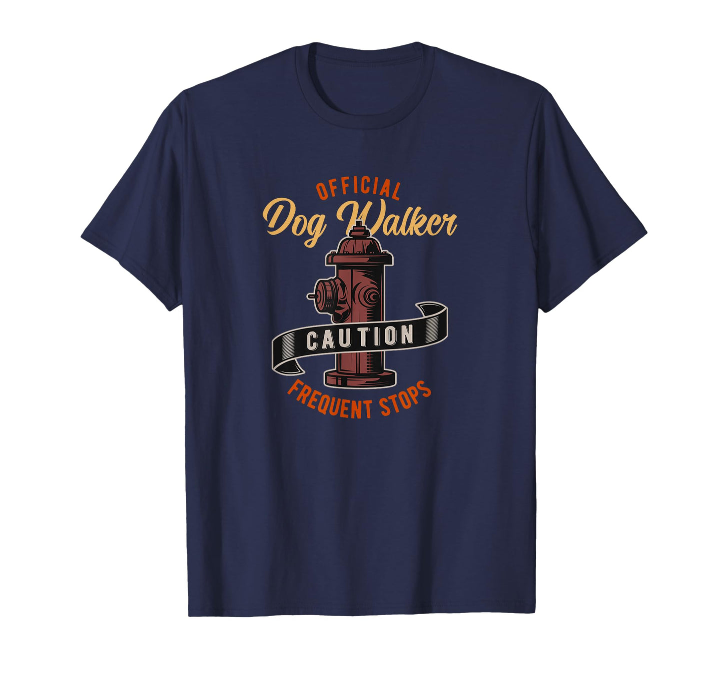 Funny Official Dog Walker T-shirt Graphic, Walking the Dogs Men Women Girls Kids T-Shirt