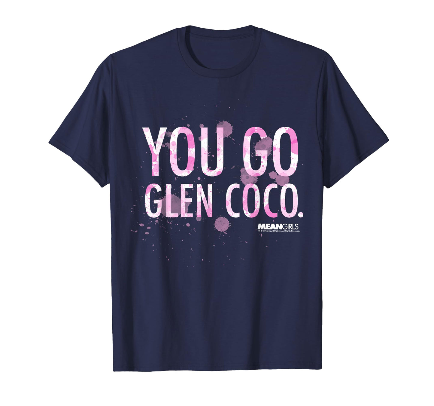 Mean Girls You Go Glen Coco Watercolor Graphic T-Shirt T-Shirt