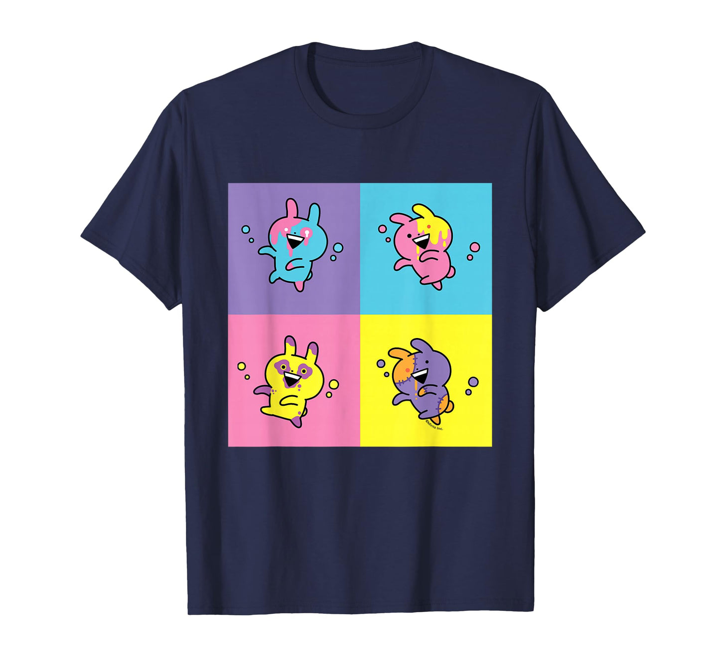 Usagyuuun Four Multicoloured Usagyuuuns T-Shirt