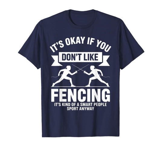 Funny Fencing Art For Men Women Kids Fencer Fencing Sport T-Shirt