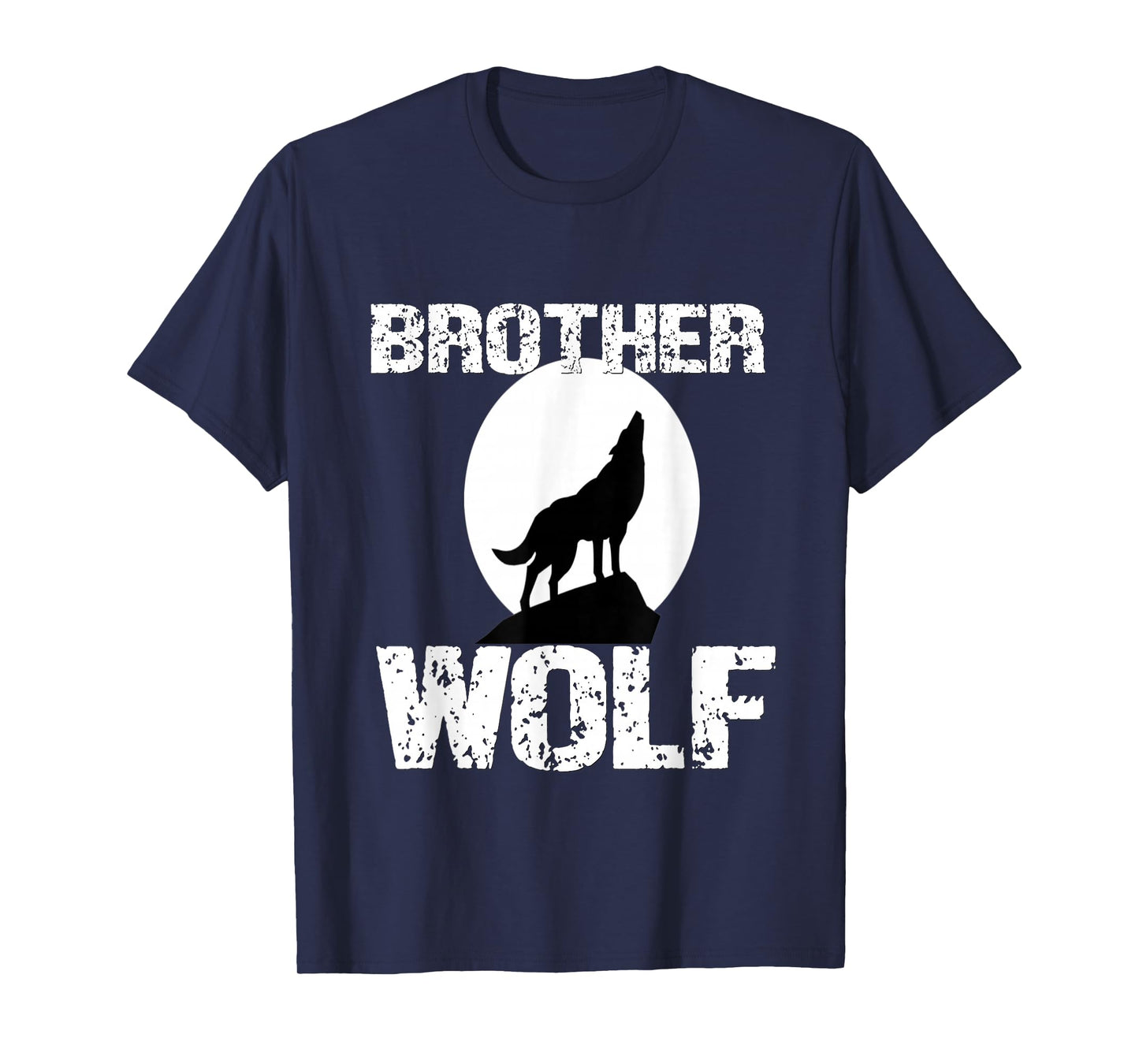 Boys Wolf Shirt Matching Family Tribe Wolves Son Brother T-Shirt