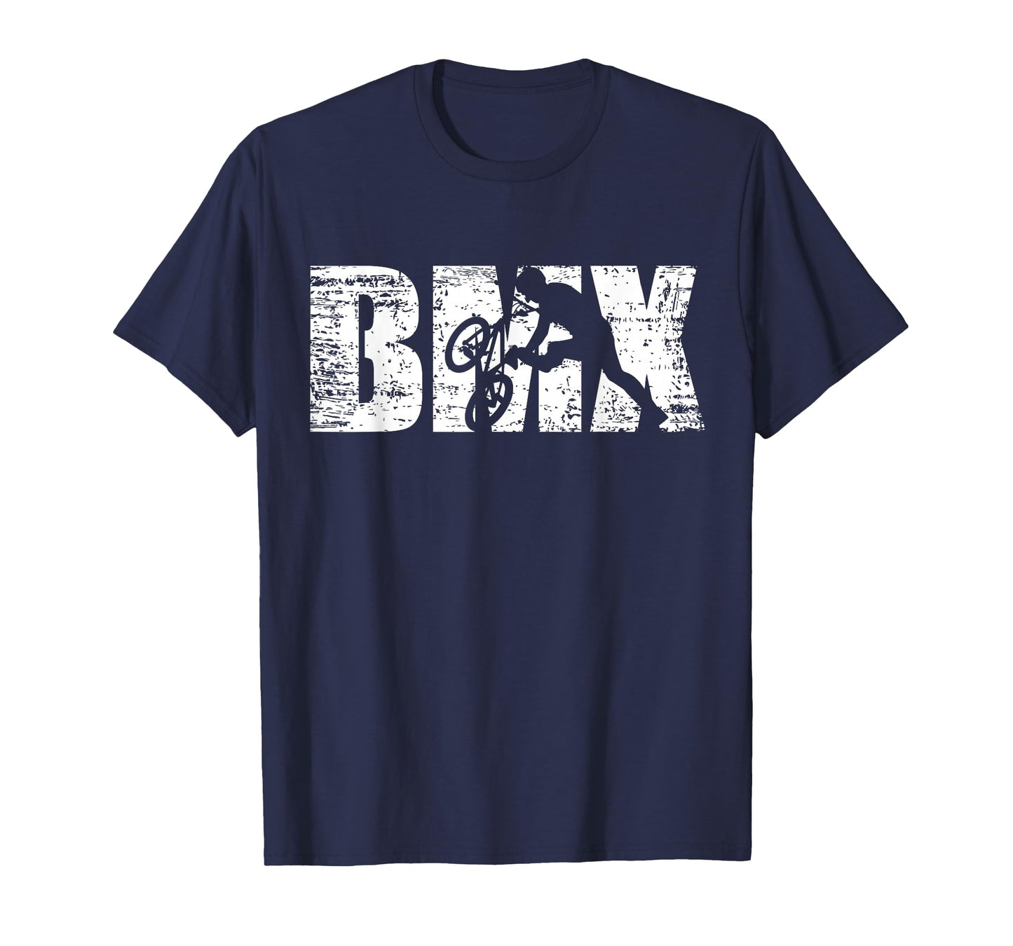 BMX - Distressed Look BMX Rider T-Shirt