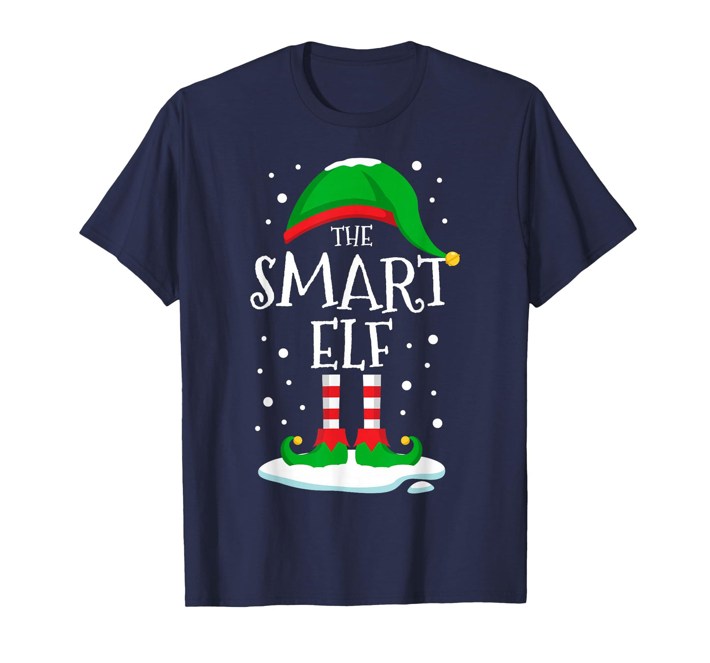 The Smart Elf Christmas Family Matching Xmas Wise Funny T-Shirt