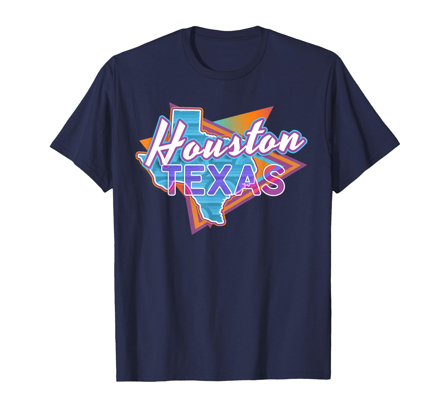 TX Hometown Classic 80s 90s Retro Souvenir Apparel Houston Texas Vintage Retro Throwback T-Shirt