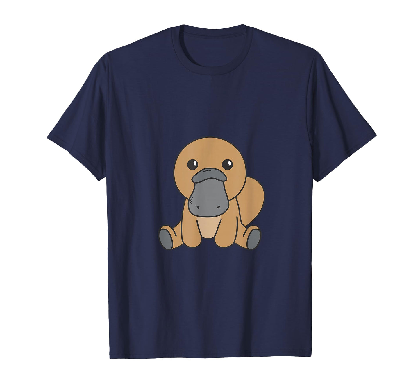 Platypus Cute Animals for Children Manga Platypus T-Shirt