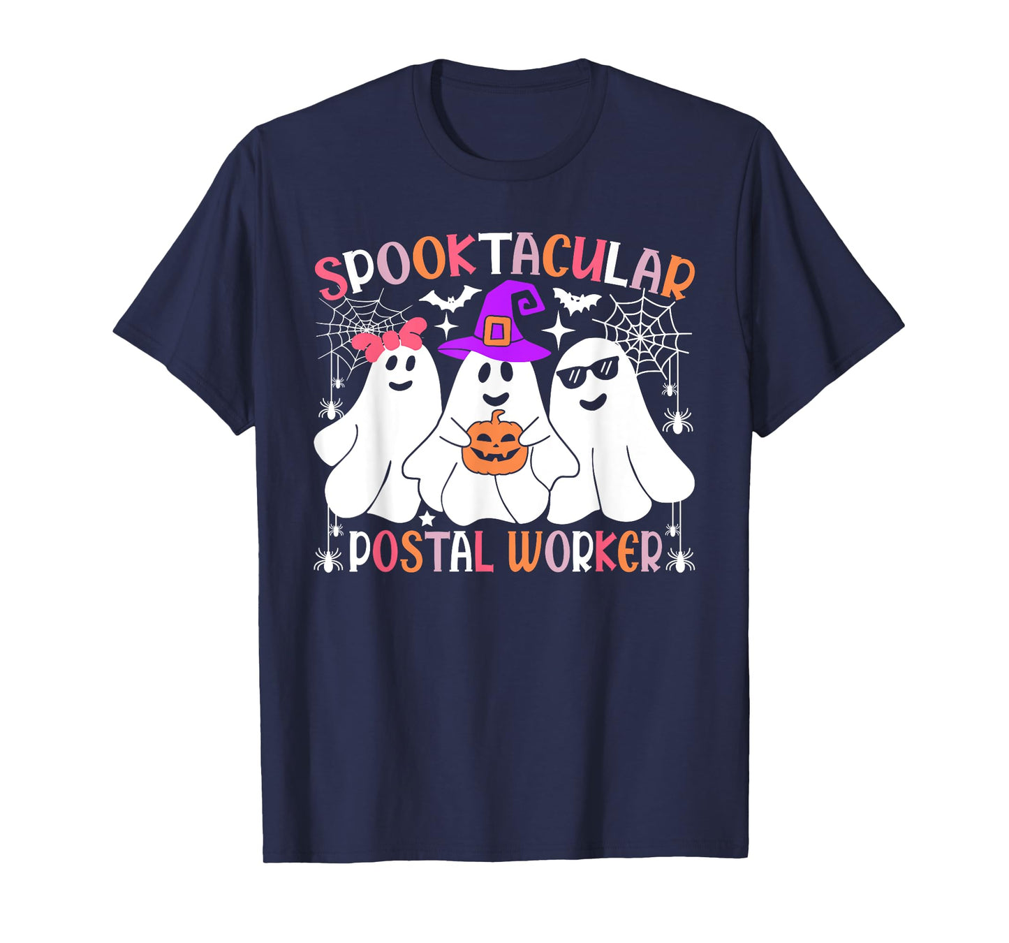 Spooktacular Postal Worker Funny Halloween Costume T-Shirt