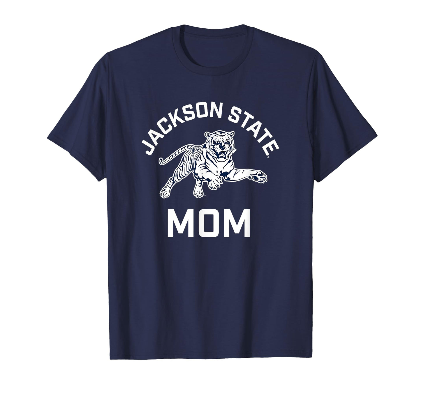 Jackson State University Tigers Arched Mom T-Shirt