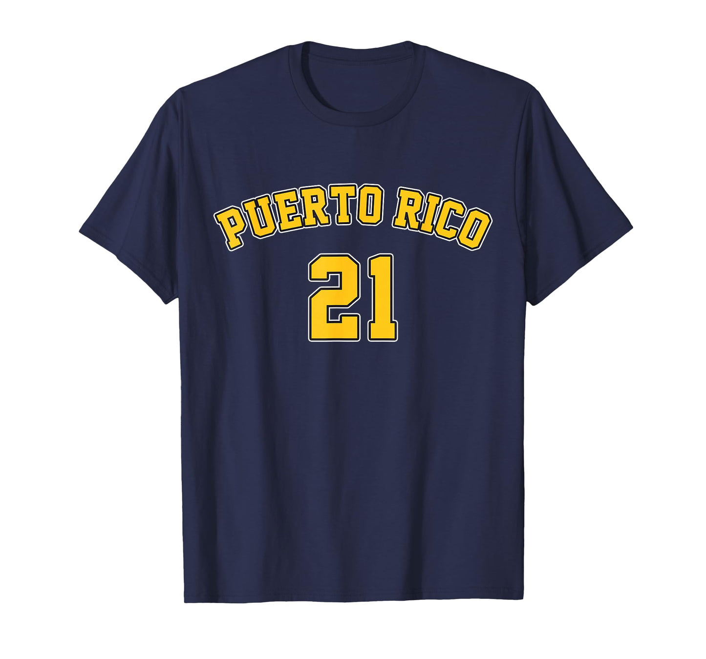 Puerto Rico Baseball 21 Santurce Boricua Baseball Fans T-Shirt