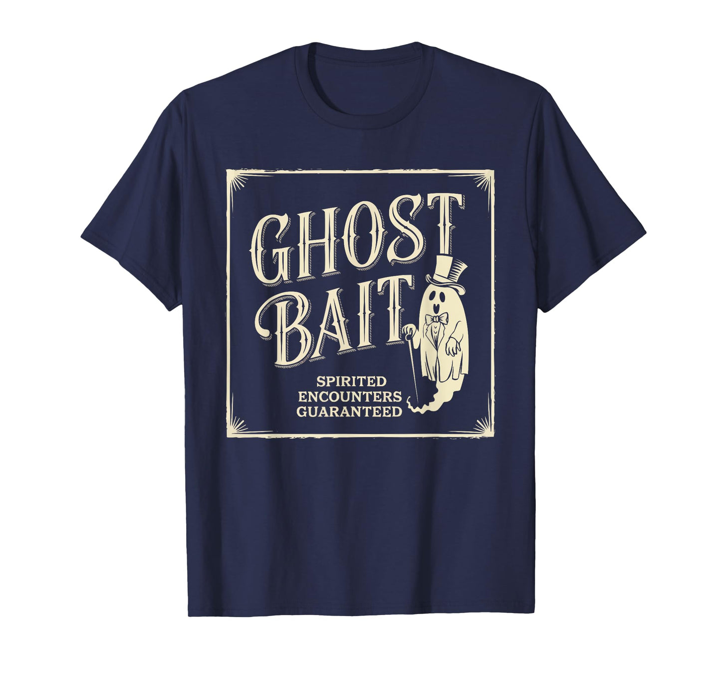 Ghost Bait Paranormal Investigator Ghost Hunting Halloween T-Shirt