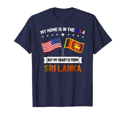 Sri Lanka & USA T-Shirt
