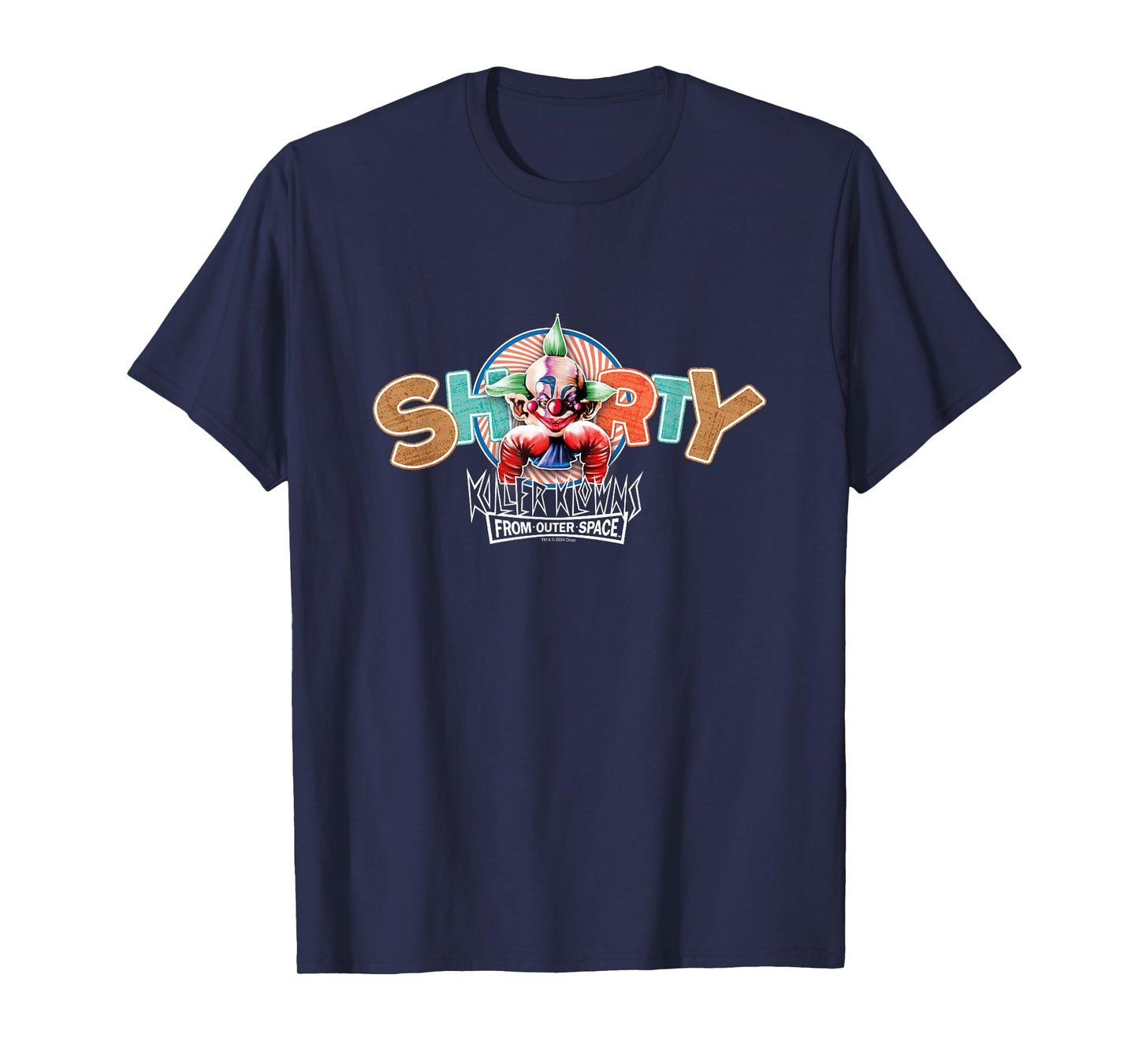 Killer Klowns from Outer Space Shorty Klown Big Chest Poster T-Shirt