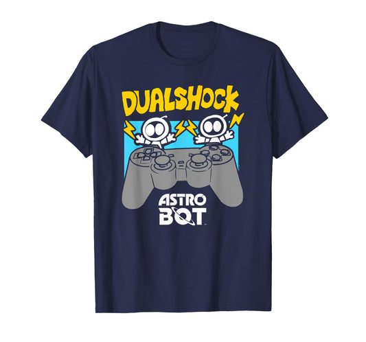 Astro Bot Rescue Mission Game Console Dual Video Game T-Shirt