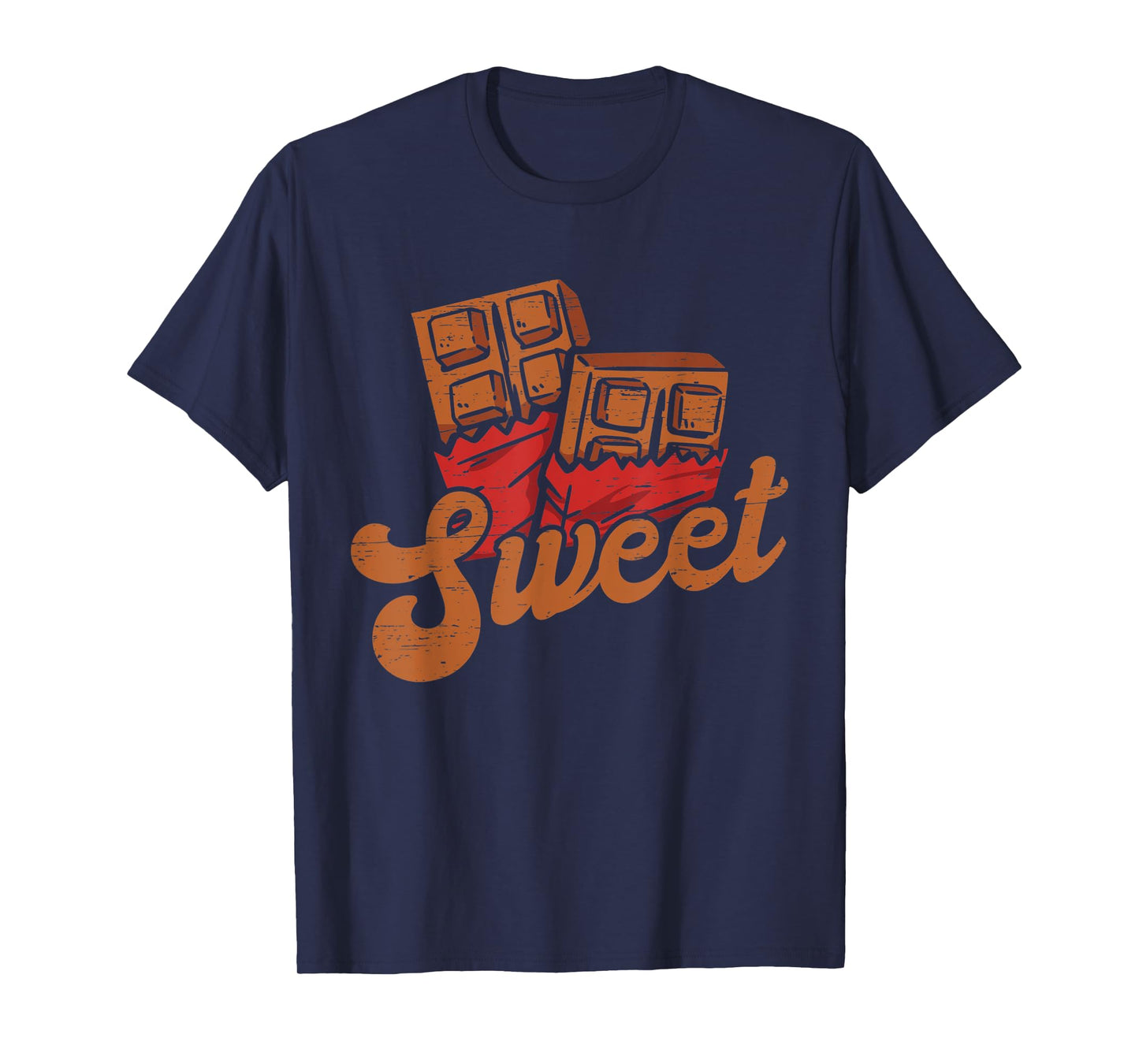 Sweet Chocolate Sweet Cocoa Dark Bar Lover T-Shirt