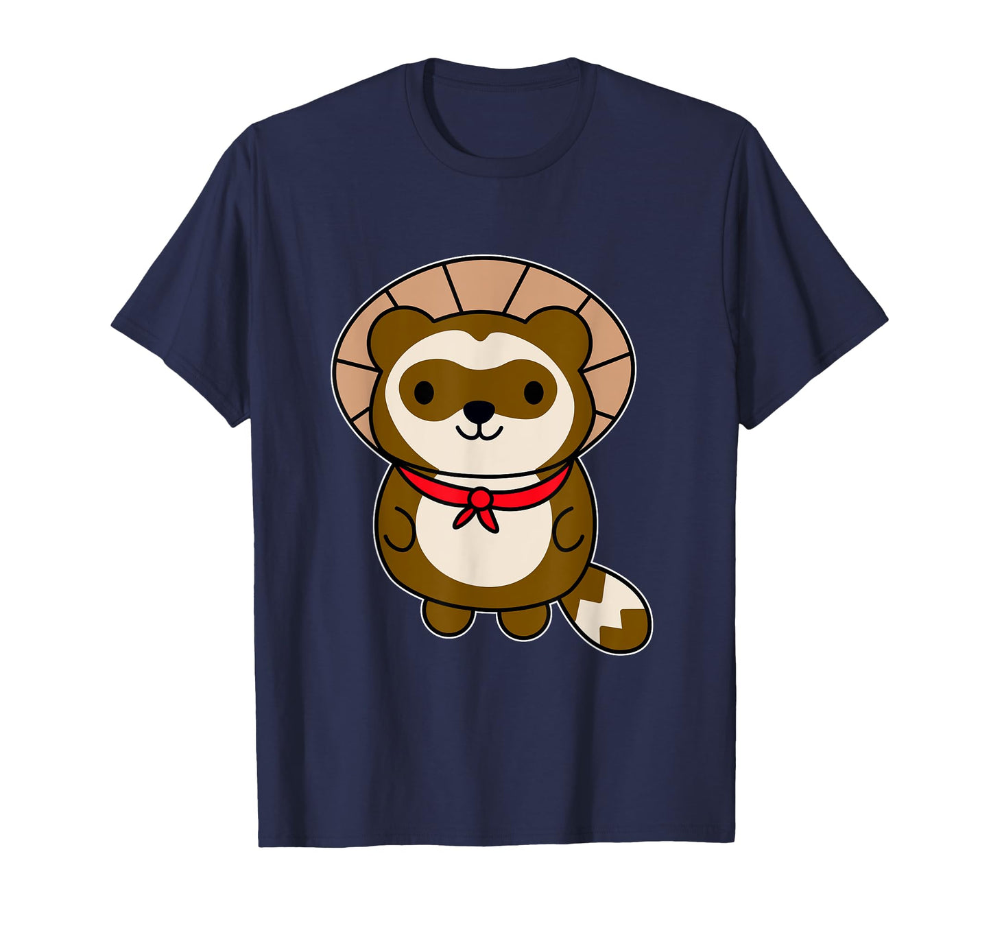 Cute Kawaii Tanuki Shirt - Japanese Raccoon Dog Gift Idea T-Shirt