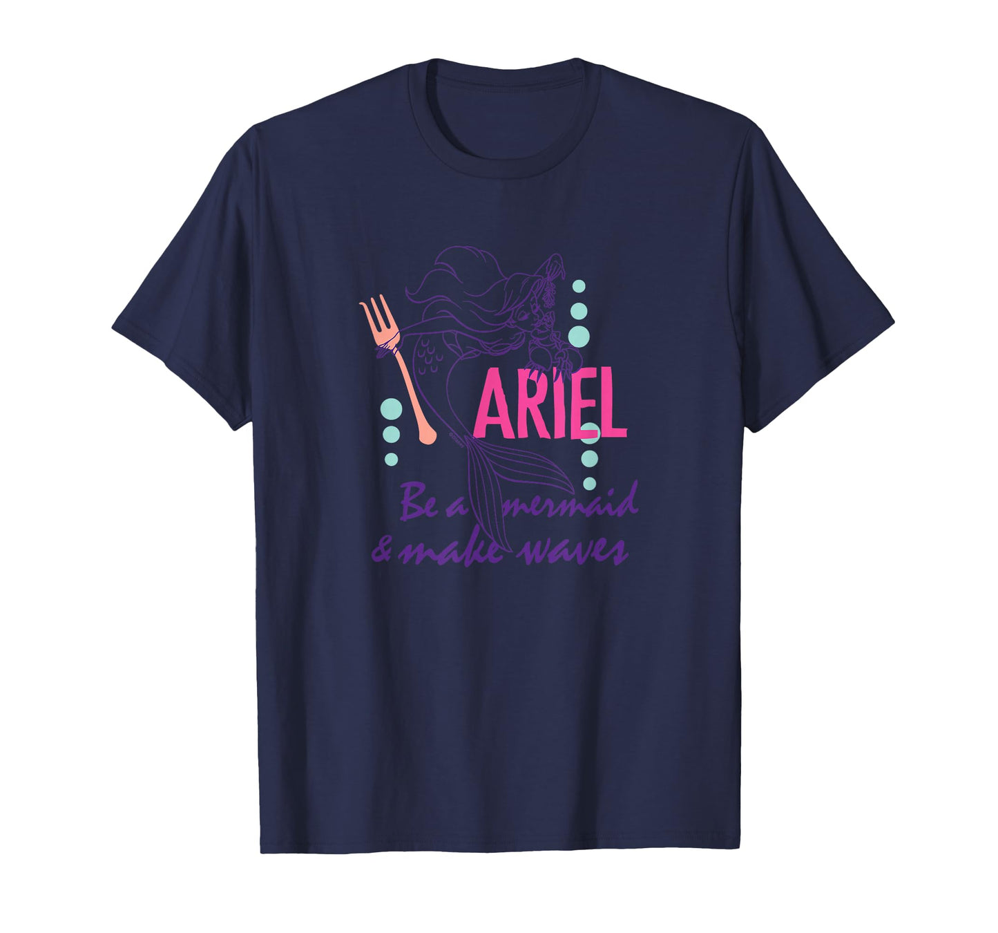 Disney Princess - Ariel Be a Mermaid & Make Waves T-Shirt
