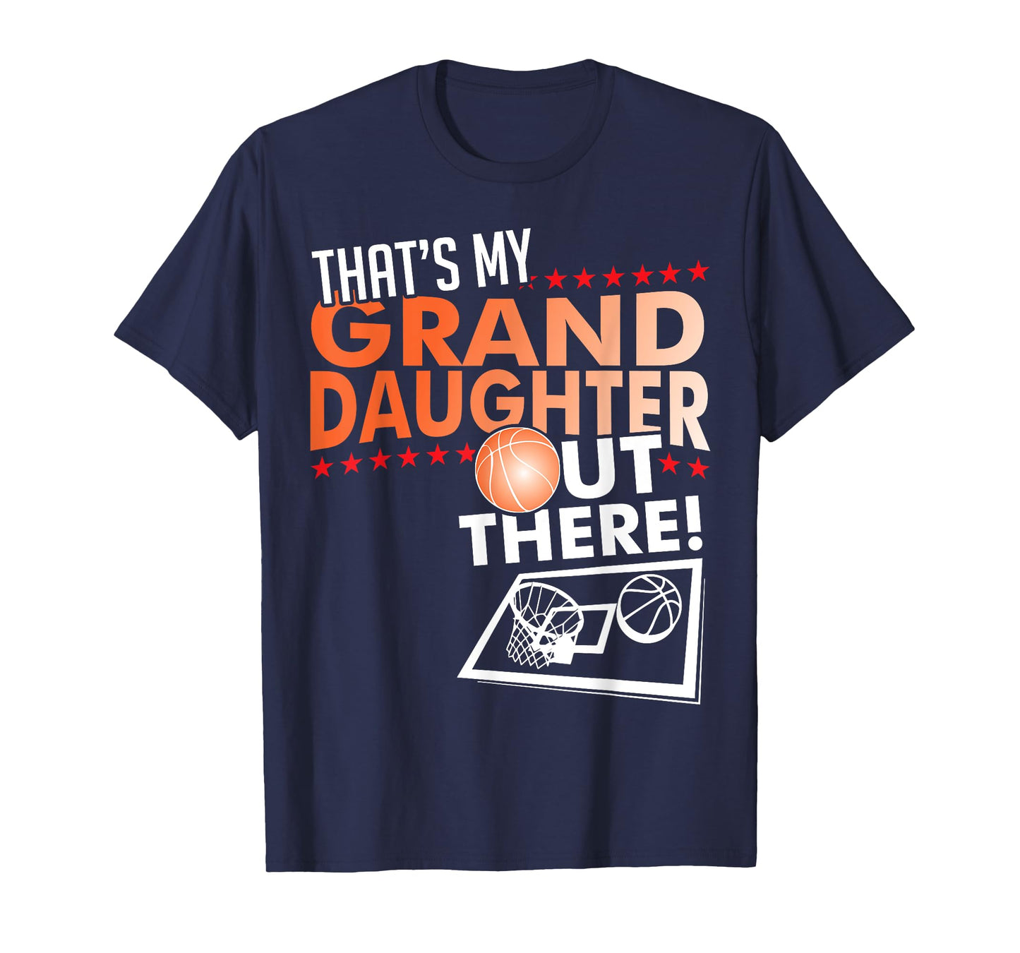 My Granddaughter - Basketball Grandpa & Grandma T Shirt T-Shirt