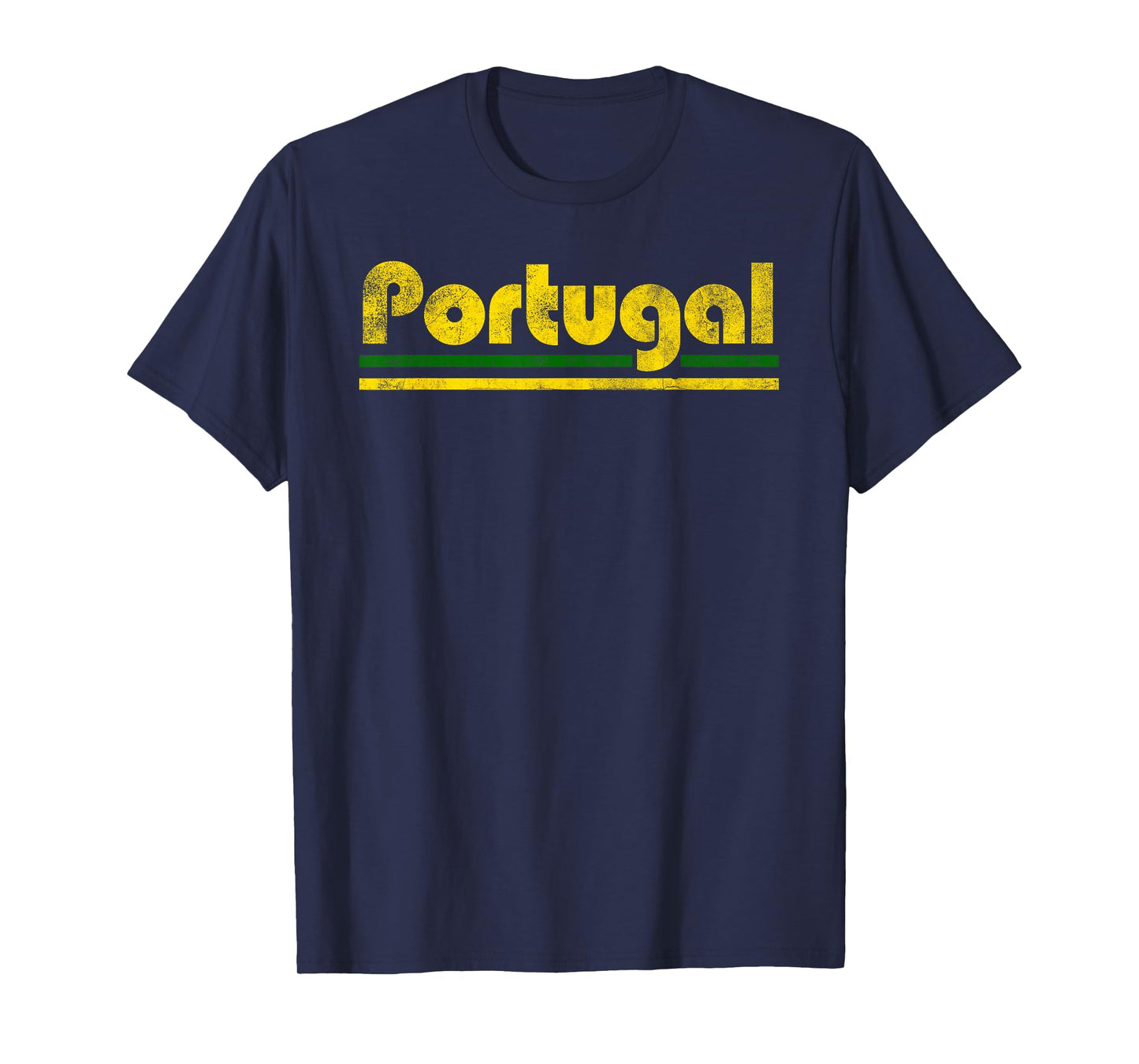 Portugal Fan Retro Vintage Flag T-Shirt T-Shirt