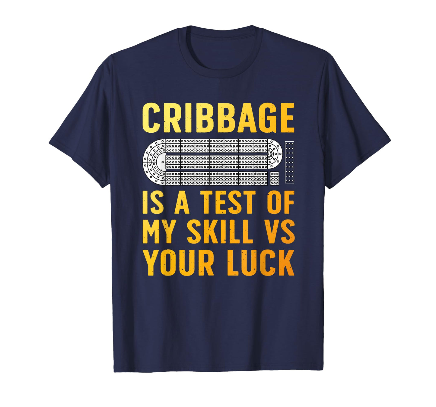 Funny Cribbage Design For Men Women Card Game Cribbage Lover T-Shirt