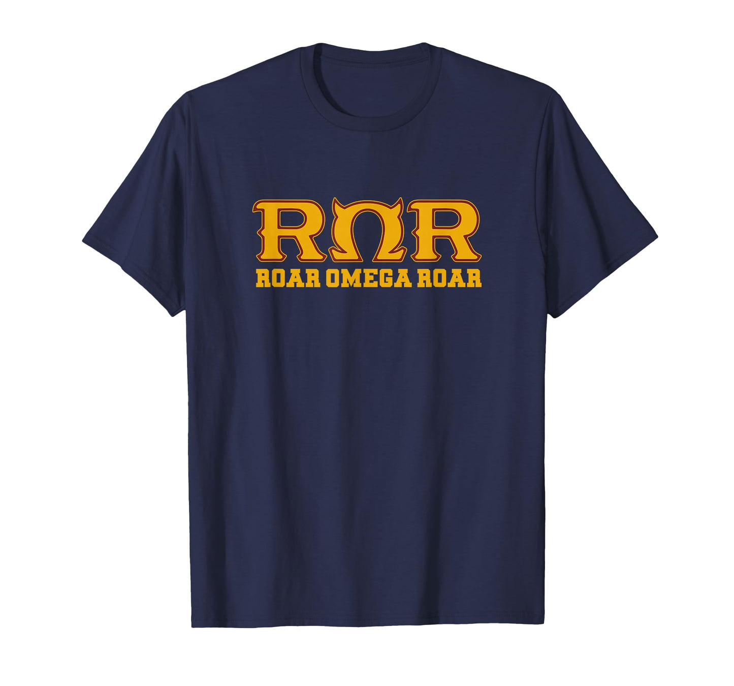 Disney Pixar Monsters University Roar Omega Badge Chest Logo T-Shirt