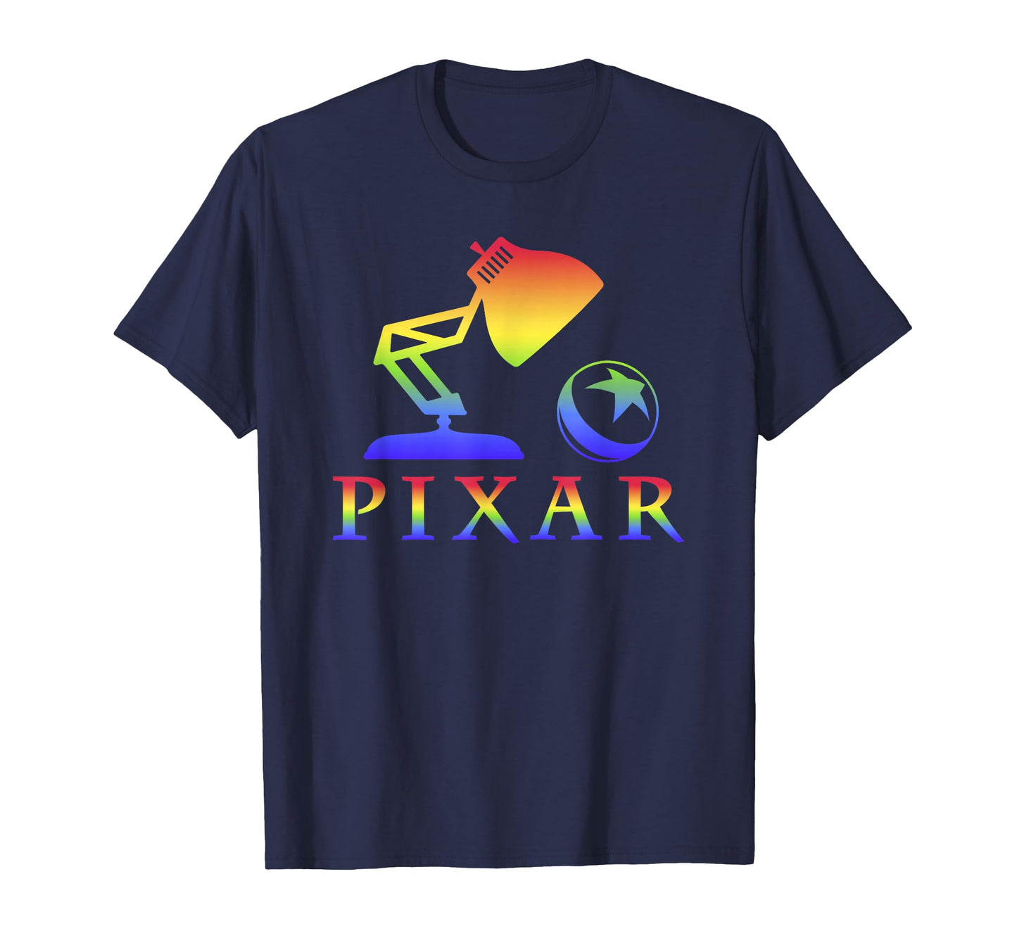 Disney Pixar Rainbow Pixar Logo T-Shirt
