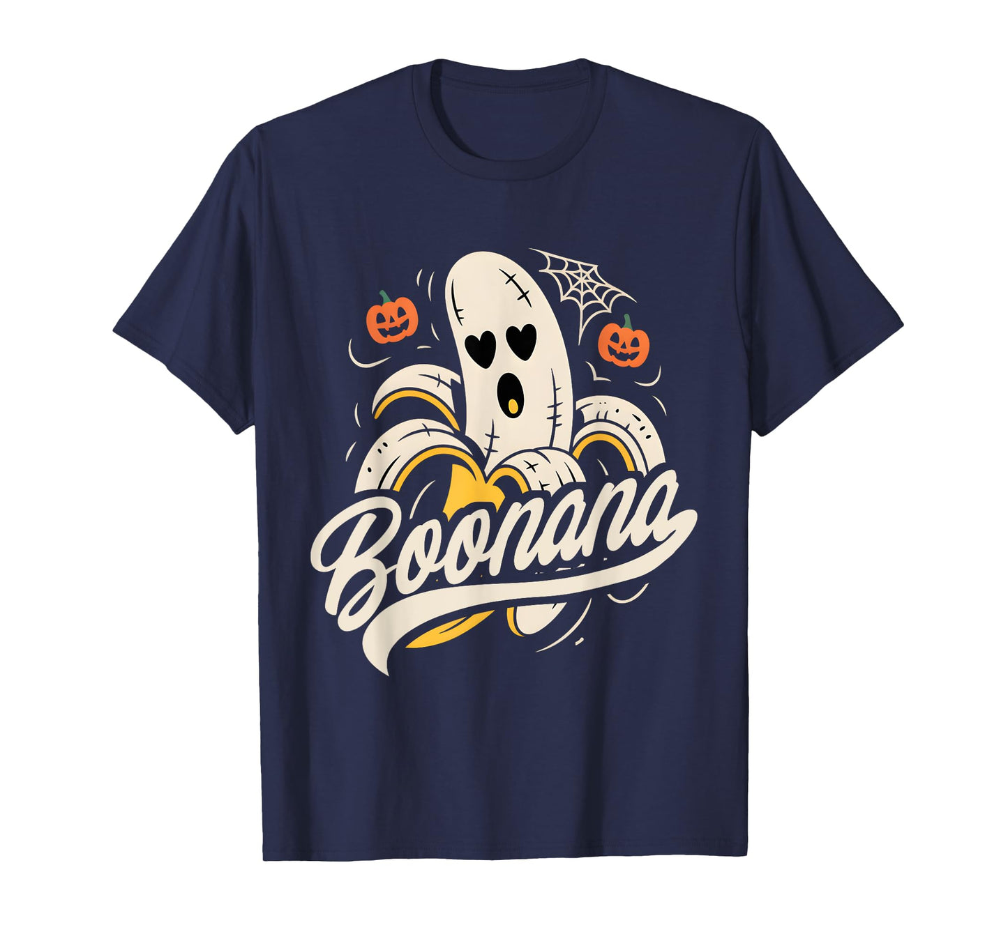 Boonana Banana Ghost Funny Halloween Shirt – Cute Spooky T-Shirt